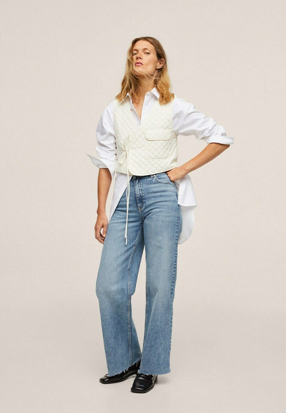Mango Jeans a zampa - bleu moyen/blu - Zalando.it