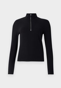 MOD WIDE MOCK  - Long sleeved top - black