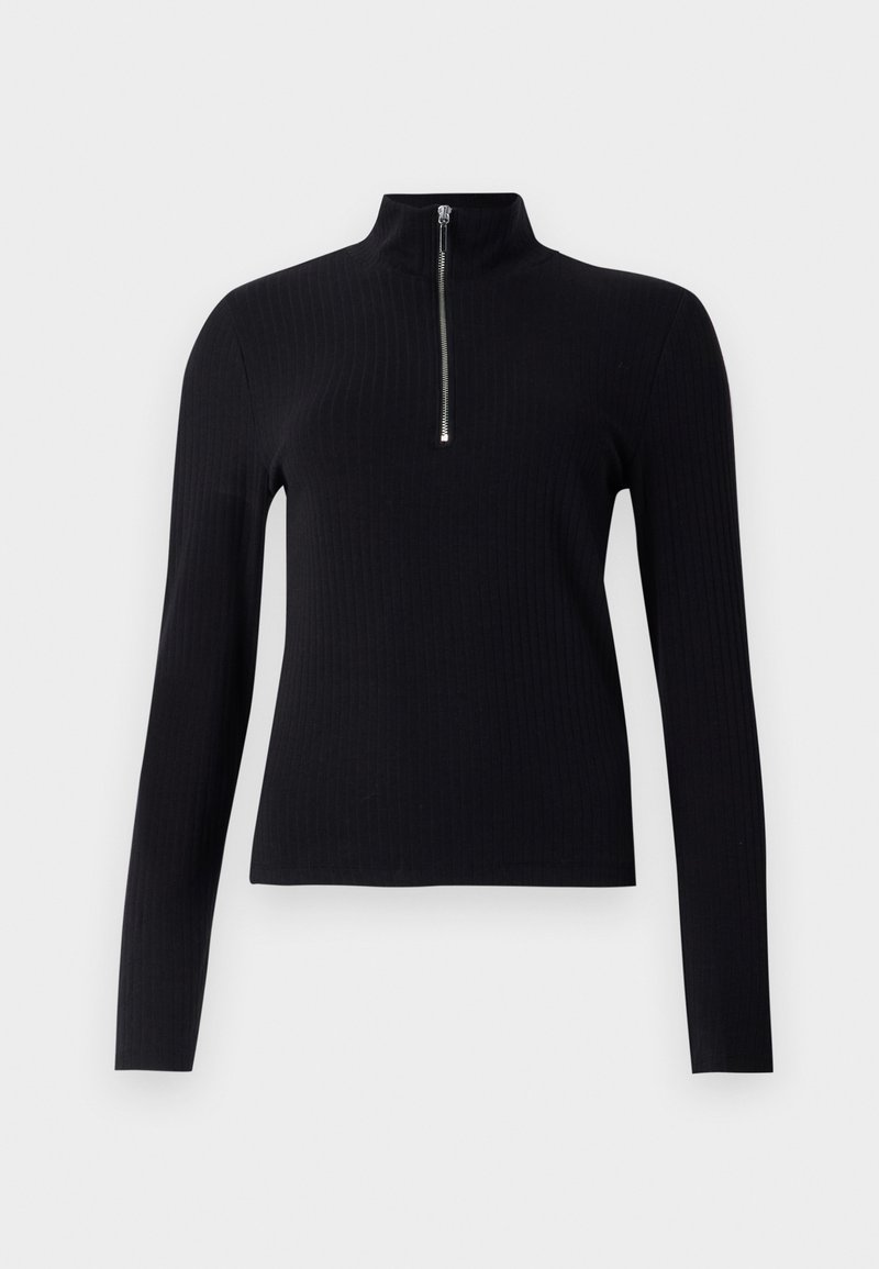 GAP MOD WIDE MOCK - Longsleeve - black/zwart - Zalando.be