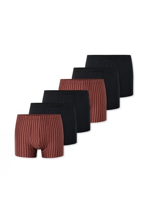 6ER PACK 95/5 ESSENTIALS - RETRO - Boxerbriefs - schwarz/rot