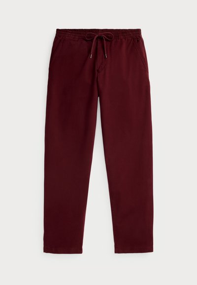Polo Ralph Lauren POLO PREPSTER STRETCH CLASSIC FIT PANT - Püksid - rich ruby