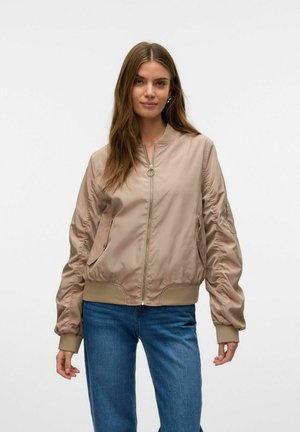 SNKATARINA - Bomber Jacket - silver mink