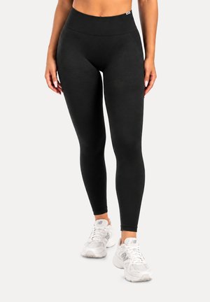 Smilodox, SEAMLESS SCRUNCH YUNE - Leggings - schwarz