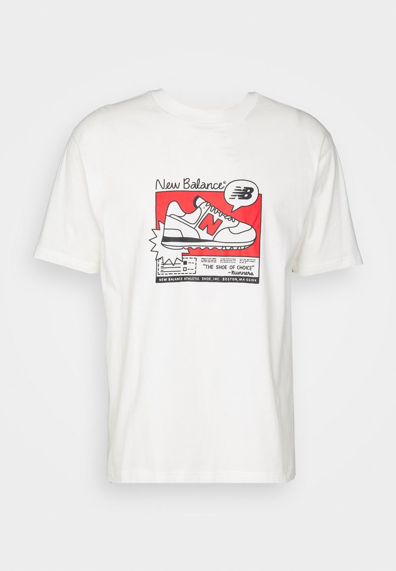 New Balance T-shirt print crème