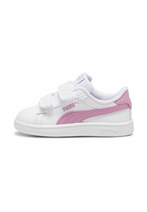 Puma SMASH 3.0 NIGHTKEEPER SNEAKERS KLEIN - Obuv pre bábätká - white mauved out