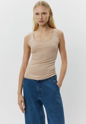 ULRIKKESW - Top - beige