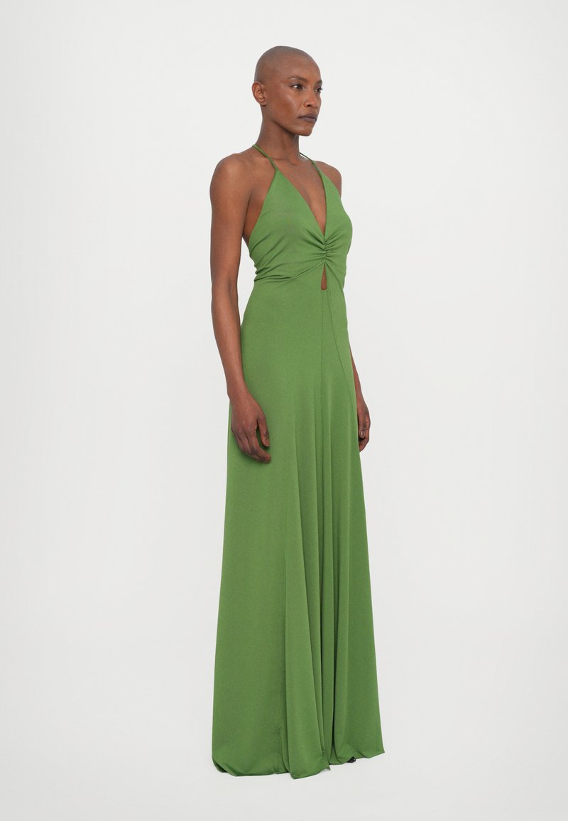 Victoria Beckham V NECK RUCHED CAMI GOWN - Occasion wear - green - Zalando.co.uk Victoria Beckham V NECK RUCHED CAMI GOWN - Occasion wear - green - Zalando.co.uk