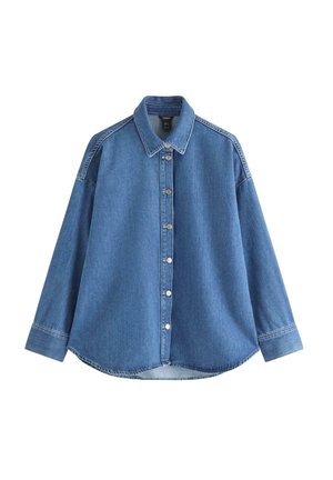 Lindex, LINDEX OVERSIZED DENIM SHIRT LINDEX - Skjortebluser - blue denim