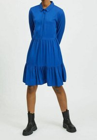 VILA Abito a camicia - blue