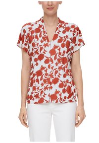 s.Oliver BLACK LABEL T-shirt print - terrakotta