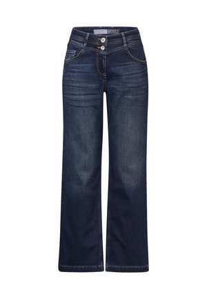 Flared-farkut - dark-blue denim