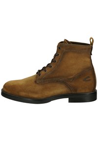 camel active Lace-up ankle boots - cognac