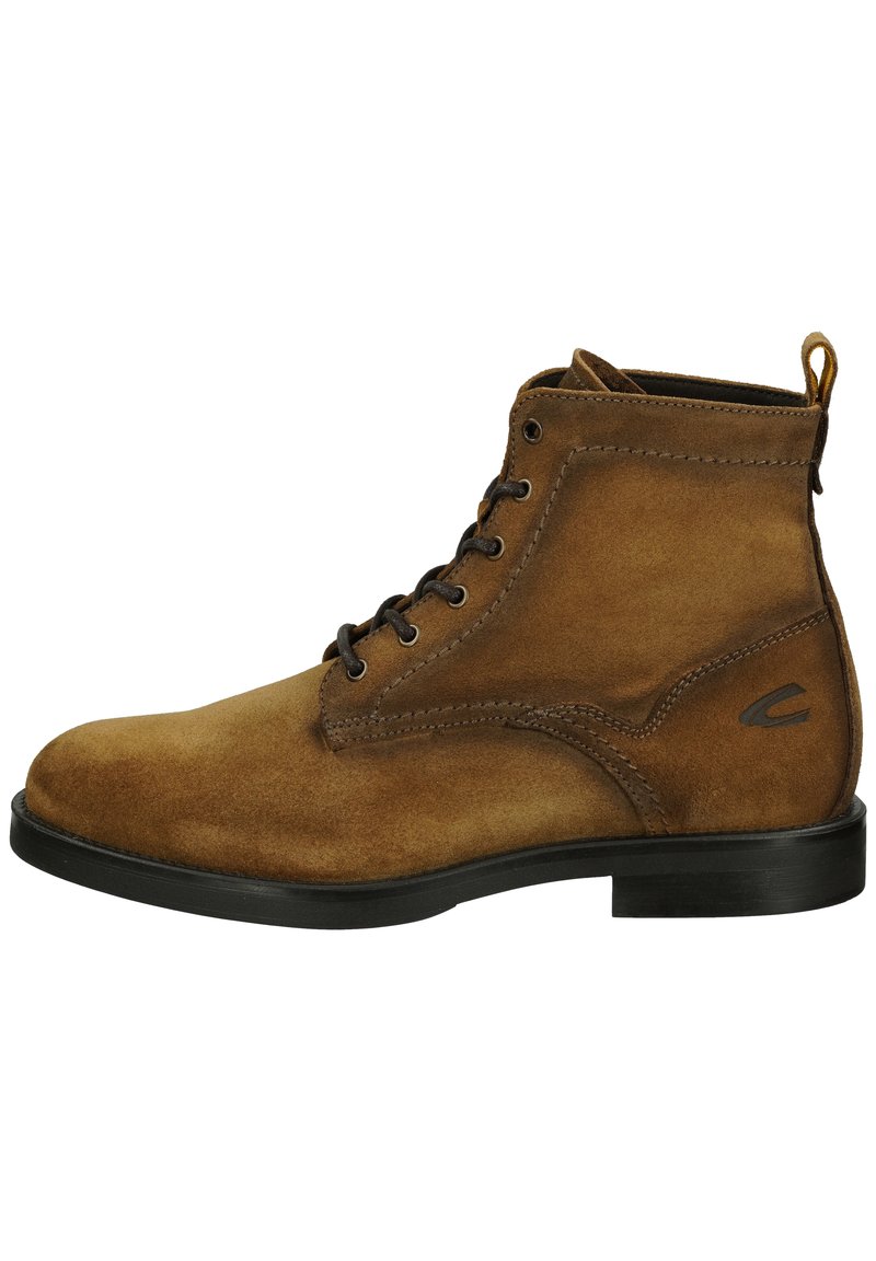 camel active Lace-up ankle boots - cognac