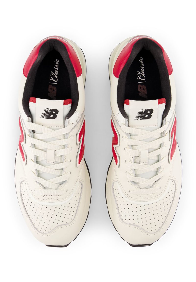 New Balance U574L ENCAP - Sneaker low - crimson/weiß - Zalando.de
