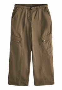 Kareiviško stiliaus kelnės - khaki green