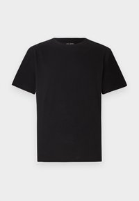 SLHASPEN SLUB O NECK TEE - Jednoduché tričko - black