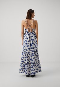 ONLY ONLDAISY HOLLY STRAP DRESS  - Μάξι φόρεμα - bright white/naval acadamy