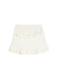 Koton TEXTURED  - Minifalda - white