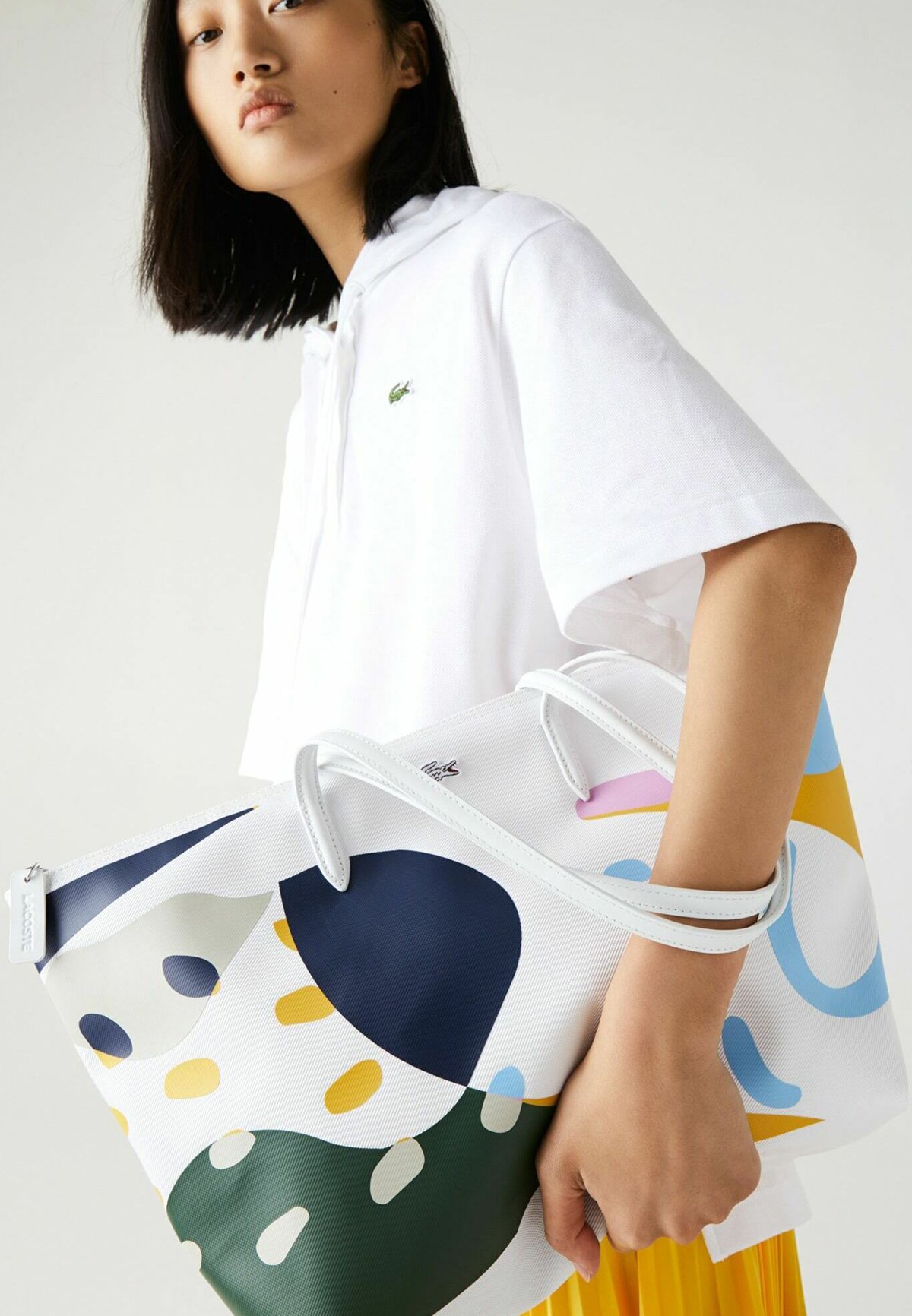 sac lacoste multicolor