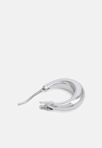 Weekday MIJA MINI HOOP EARRINGS - Brincos - silver-coloured