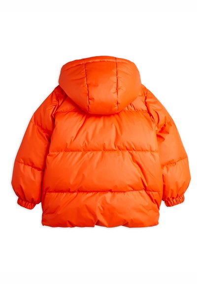 Mini Rodini HEAVY HOODED PUFFER JACKET UNISEX - Chaqueta de invierno - orange