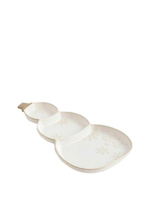Next, CHRISTMAS SNOWMAN DIVIDED SERVING PLATTER UNISEX - Platter - natural