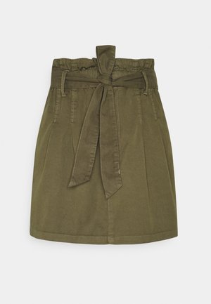 A-line skirt - khaki