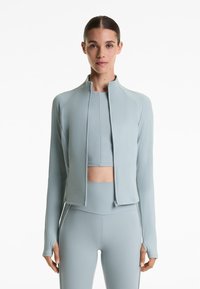OYSHO COMFORTLUX TECHNICAL - Verryttelytakki - blue/grey