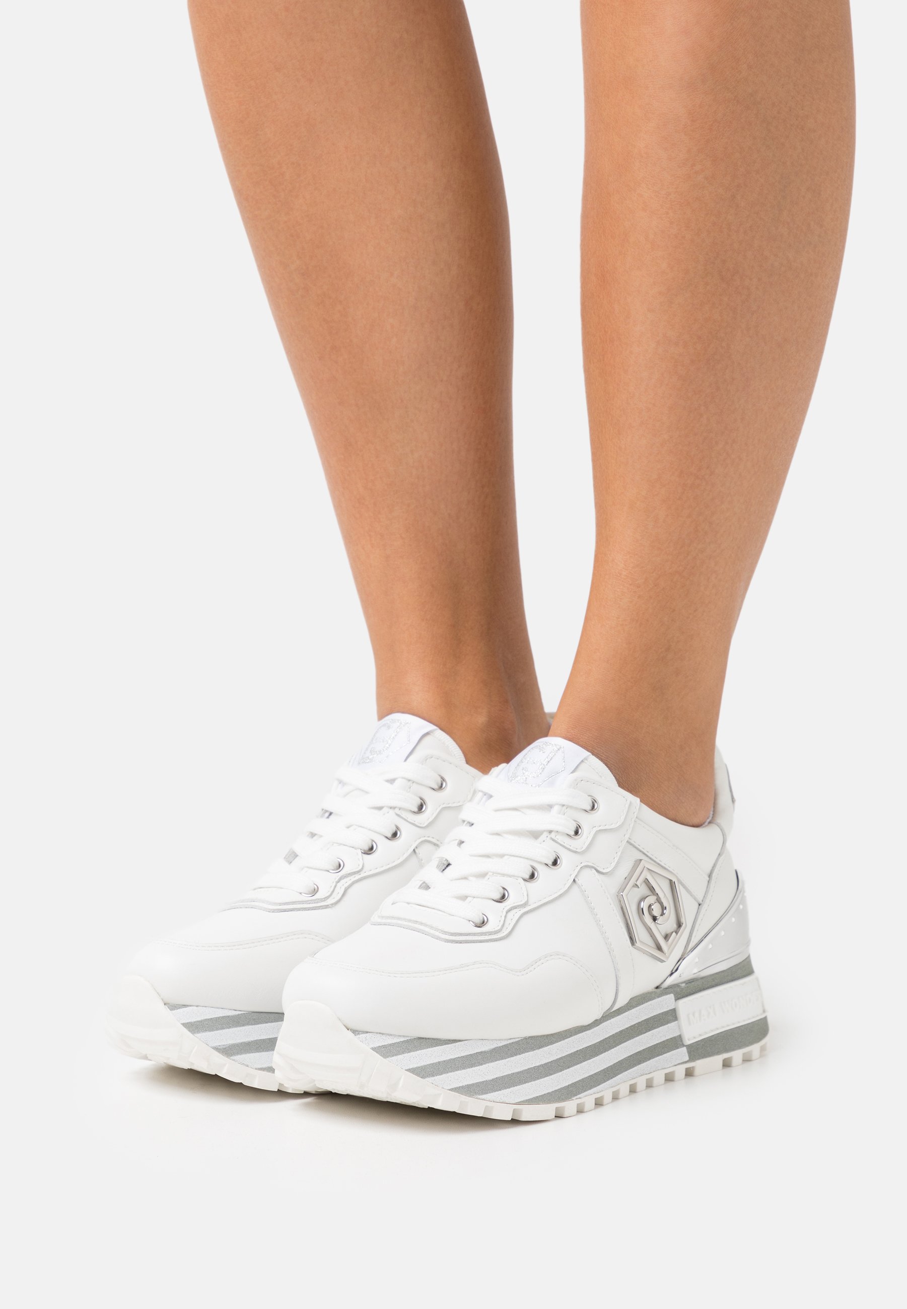LIU JO MAXI - Sneakers laag - white/wit - Zalando.nl
