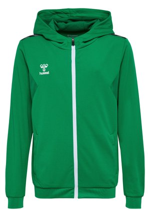 HMLAUTHENTIC PL ZIP HOODIE  - Veste de survêtement - jelly bean