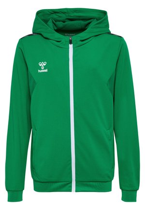 HMLAUTHENTIC PL ZIP HOODIE  - Træningsjakke - jelly bean