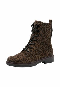 Tamaris COMFORT  - Stivaletti stringati - dark leopard