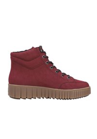 Rieker Bottines à lacets - rot