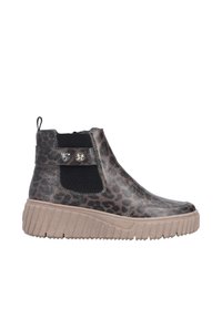 Rieker Bottines compensées - grau