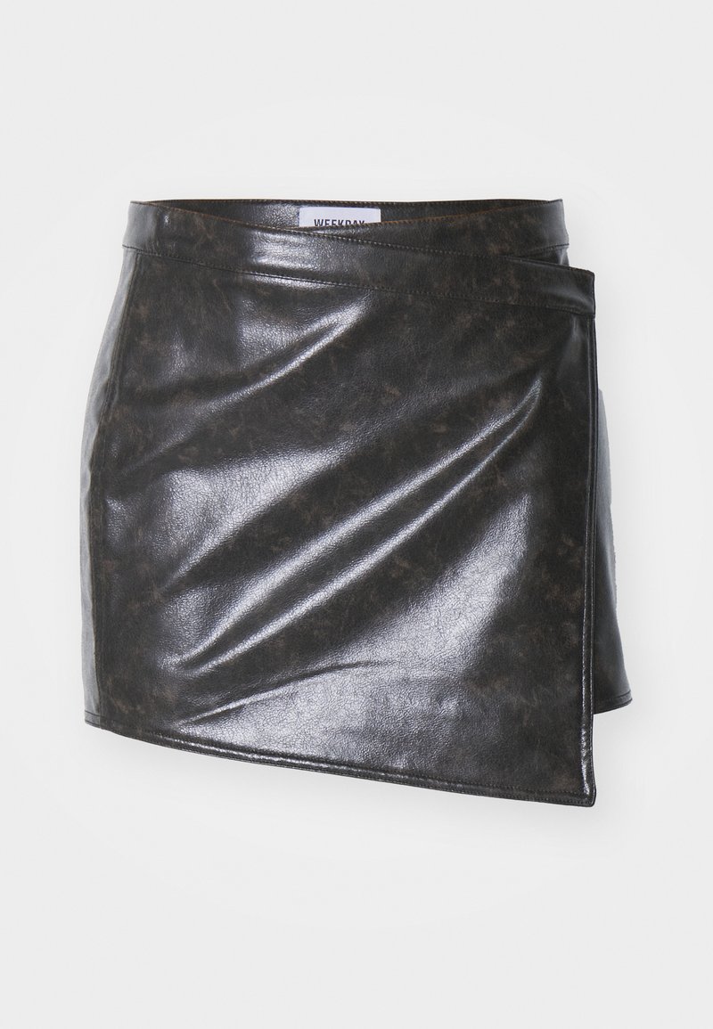 Weekday Minirok donkerbruin