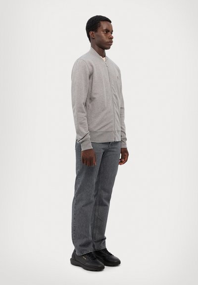 PS Paul Smith REGULAR FIT ZEBRA - Sweat zippé - grey