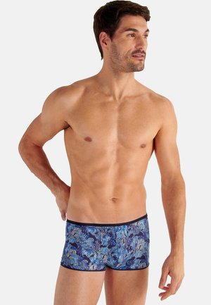 HOM, HOM - Kurze Boxershorts - blue print