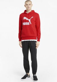 Puma Hoodie - high risk red