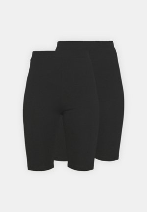 2 PACK - Shorts - black