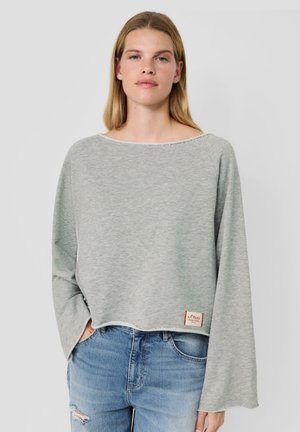 s.Oliver, SWEATSHIRT - Sweatshirt - grau meliert