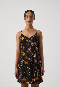 Vero Moda Petite - VMEASY SINGLET SHORT DRESS  - Day dress - black Thumbnail Image 1