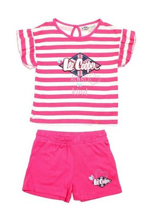 Lee Cooper, ENSEMBLE IMPRIMÉ - Shorts - rose