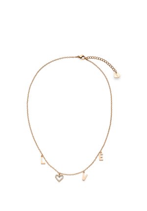LOVE - Halskette - roségold-coloured