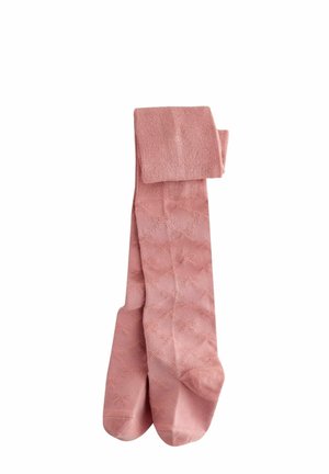 RICH TEXTURED - Collants - dusky pink