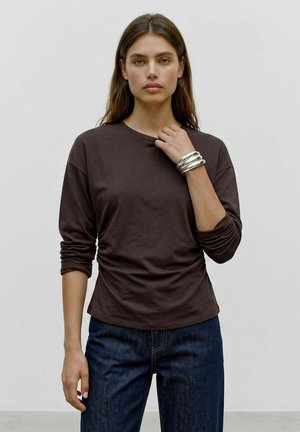 Vero Moda, TOP VMSMILLA TOP - T-shirt à manches longues - chocolate torte