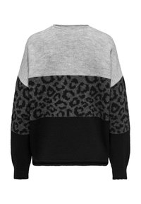 ONLY ONLJADE O NECK - Jumper - light grey
