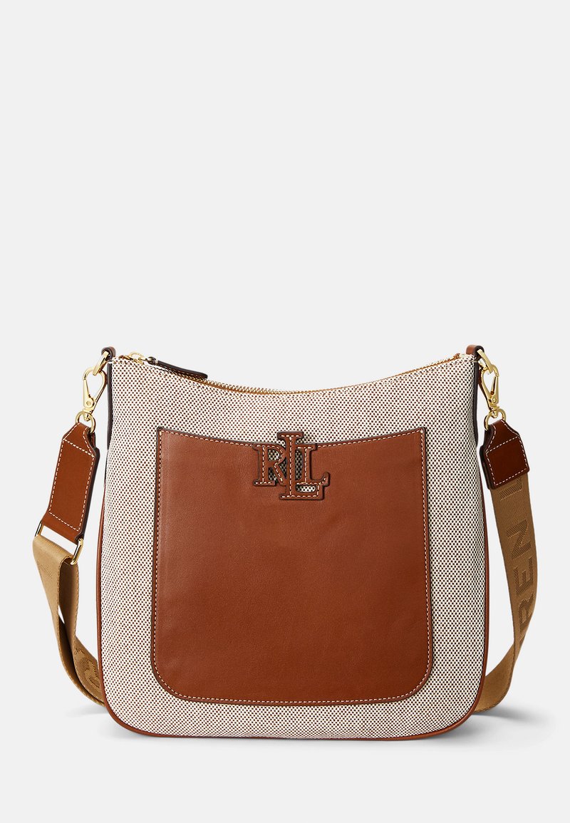 Lauren Ralph Lauren CAMERYN CROSSBODY LARGE Across body bag natural