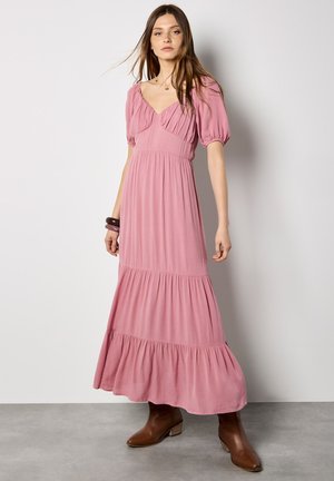 CRINKLE TIERED - Maxikleid - pink