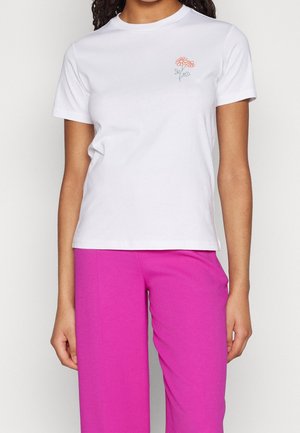 Converse T-shirt imprimé - white