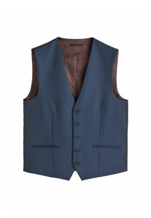 TEXTURED REGULAR FIT - Gilet elegante - bright blue